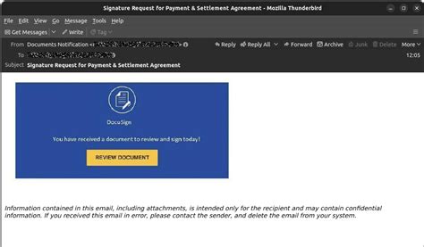 Crafty DocuSign phishing email in your inbox?