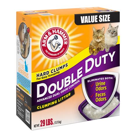 Arm & Hammer Double Duty Cat Litter Value Size - Shop Cats at H-E-B