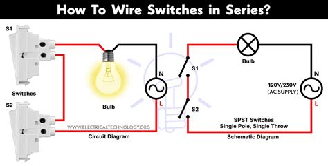 Two Single Pole Switch Wiring Diagram Database