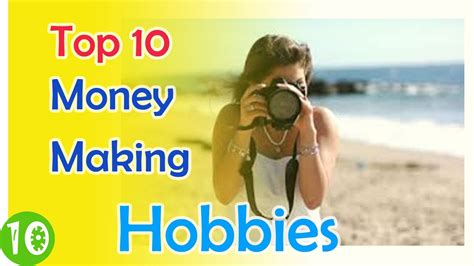 Top 10 Hobbies That Make Money - Most Profitable Hobbies - YouTube