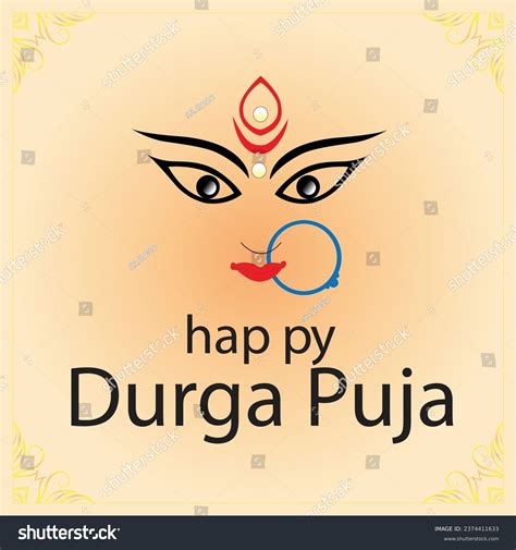 Durga Puja Poster Design 2023 Stock Vector (Royalty Free) 2374411633 | Shutterstock