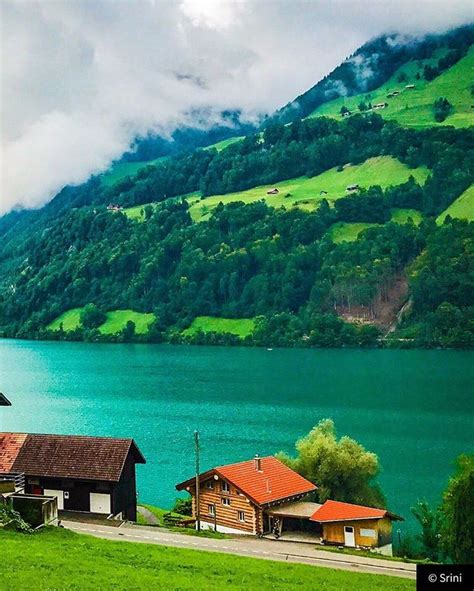 Lake Lungern, Switzerland . @switzerland.vacations @switzerland.hotels @bestplaces_togo ...