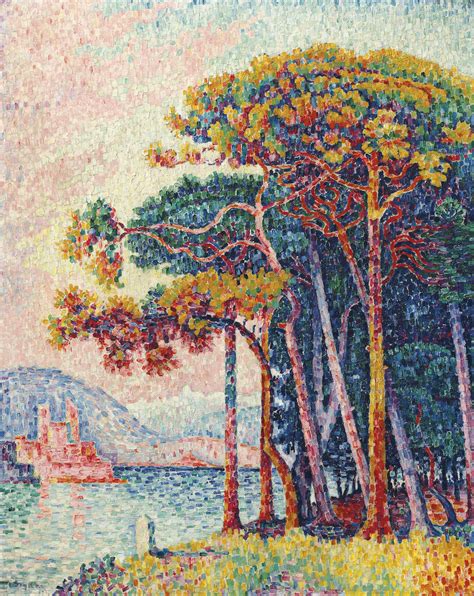 Paul Signac (1863-1935) , Antibes (la pinède) | Christie's