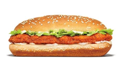 New Fiery Original Chicken Sandwich Spotted On Burger King's Website - The Fast Food Post