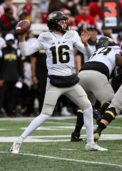 Purdue quarterback Aidan O'Connell reveals his brother died