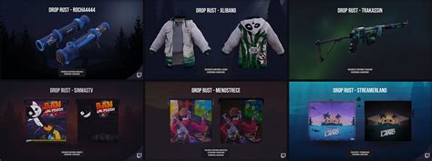 SKINS RUST - DROPS on Behance