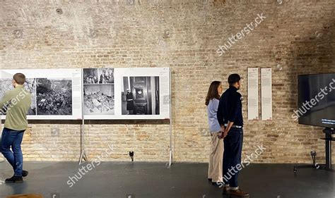 Visitors Seen World Press Photo Exhibition Editorial Stock Photo ...