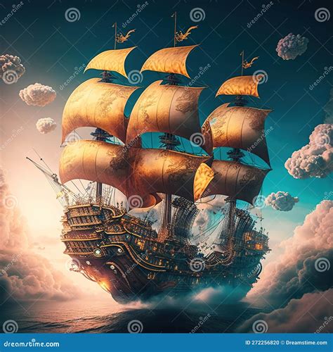 Pirate Flying Wing Vector Illustration | CartoonDealer.com #14738510