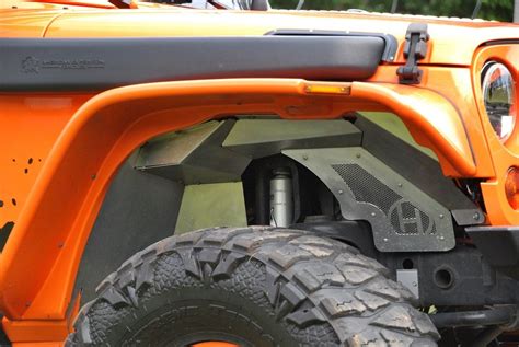 HyLine OffRoad Inner Fender Liners for 07-18 Jeep Wrangler JK | Quadratec