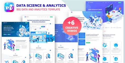 Montrix – Data Science & Analytics Template | Bootstrap4