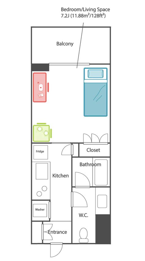 Japanese Apartment Size Guide - With Diagrams! - Apts.jp