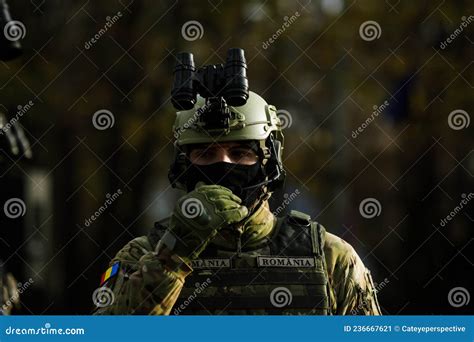 Romanian Army Special Forces Soldiers Prepare for the Romanian National ...