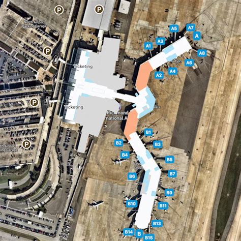 Richmond Airport Map: Guide to RIC's Terminals