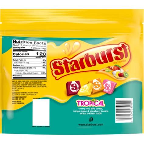 STARBURST Tropical Sharing Size Chewy Candy, 15.6 oz - Food 4 Less