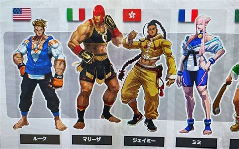 Street Fighter Female Characters List