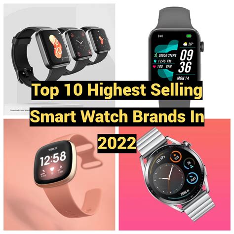 Top 10 Highest Selling Smart Watch Brands In 2022 - Techyv.com