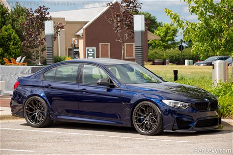 Blue BMW M3 F80 - BenLevy.com