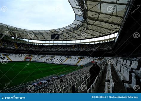 Besiktas Football Club Stadium in Istanbul Editorial Photo - Image of ...