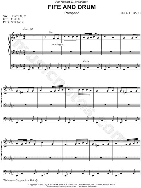 John G. Barr "Fife and Drum" Sheet Music in F Minor - Download & Print - SKU: MN0140504