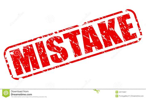 Mistake red stamp text | Clipart Panda - Free Clipart Images