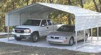 Metal Portable Garages: Steel Metal Portable Shelters & Garages