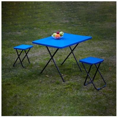 Square Dining Table Small Space Foldable Picnic Table - China Dining Table Square and Folding ...