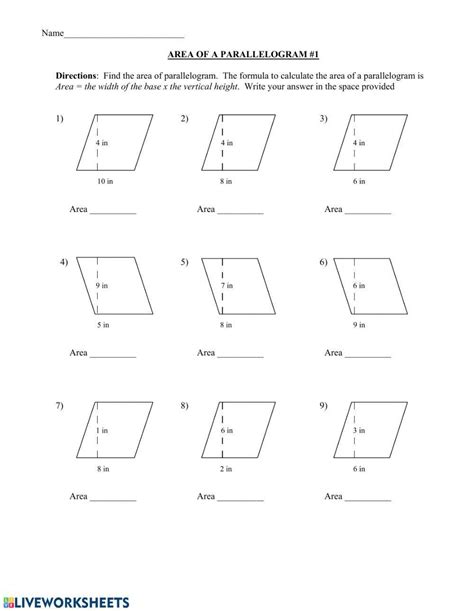 Parallelogram Area