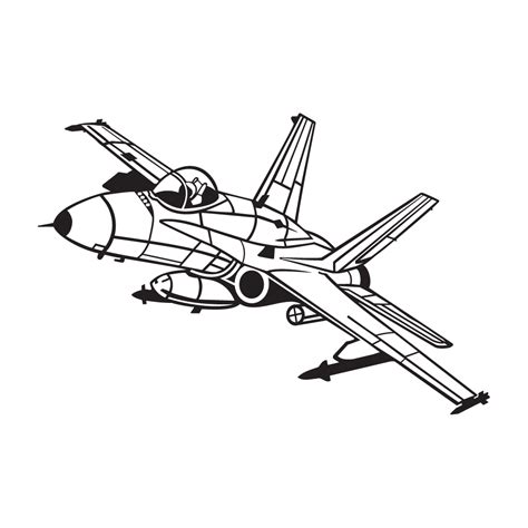 F 18 Drawing at GetDrawings | Free download