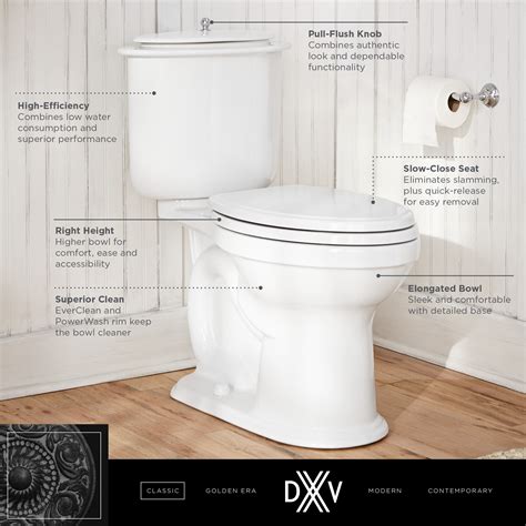 Oak Hill® Two-Piece Chair Height Elongated Toilet with Seat