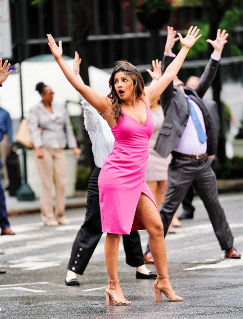 Priyanka Chopra is captured while dancing on the set of -isn't it ...