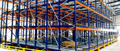 Live Pallet Racking - Pallet Flow Racks System