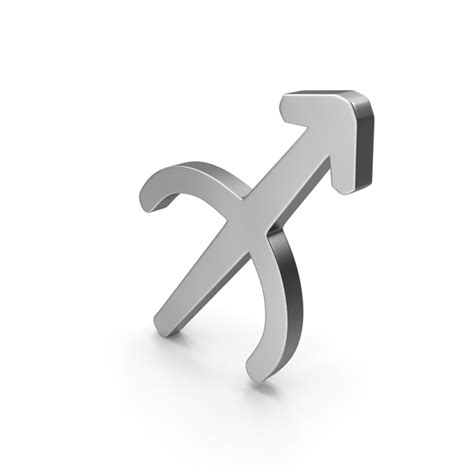 Sagittarius Astrology Symbol Silver PNG Images & PSDs for Download ...