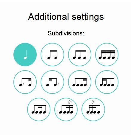 Online Metronome - FREE Interactive Metronome with Subdivisions - Violinspiration