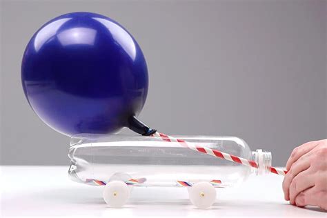 Balloon Powered Car - One Little Project