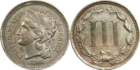 Nickel Three Cent Piece Photos, Mintage, Specifications, Errors, Varieties, Grading, and More