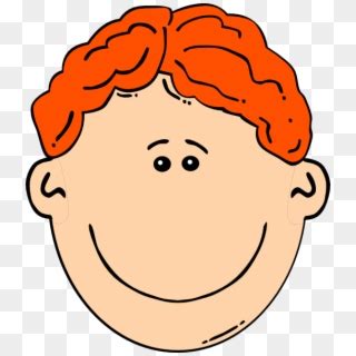 Redhead Boy Clipart - Red Head Clip Art, HD Png Download - 522x597 ...