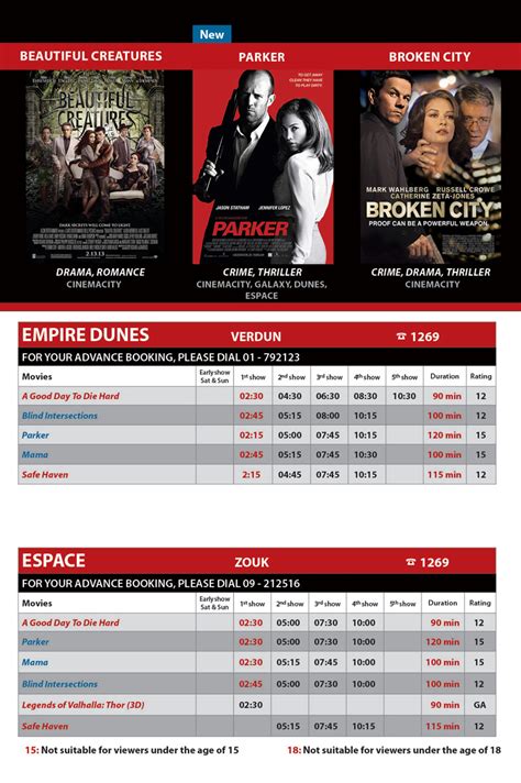 Weekly Movie Picks with Empire Cinemas’ Schedule - BNL