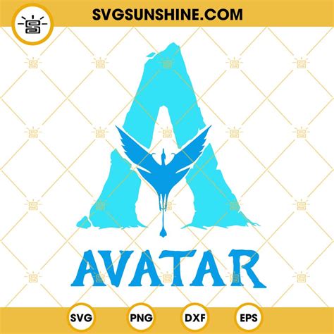 Avatar 2 The Way Of Water Logo SVG PNG DXF EPS Instant Download