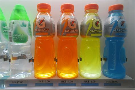 File:HK Soft drink pre-packed plastic bottles Watsons Water Gatorade July 2017 IX1.jpg ...