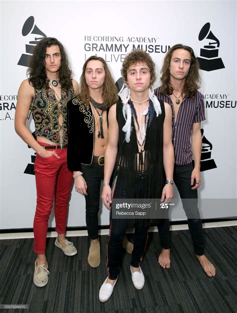 News Photo : Danny Wagner, Jake Kiszka, Josh Kiszka and Sam... Jake And Josh, Grammy Museum ...