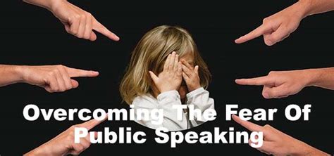 Overcoming The Fear Of Public Speaking | Identify The Source Of Your ...