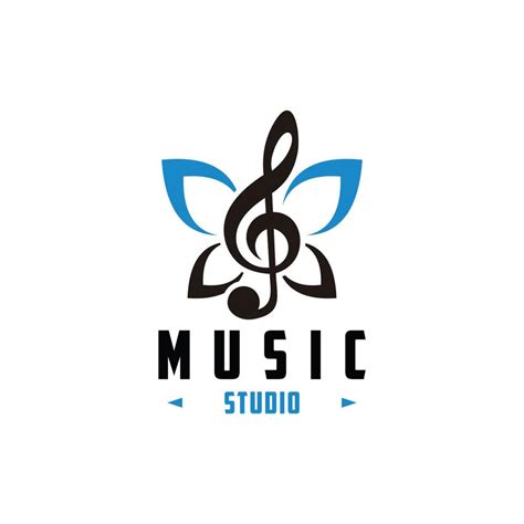 music studio logo 7122627 Vector Art at Vecteezy