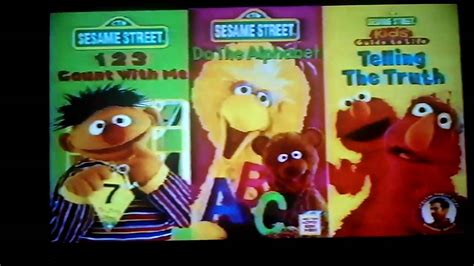 Sesame Street VHS DVD Collection