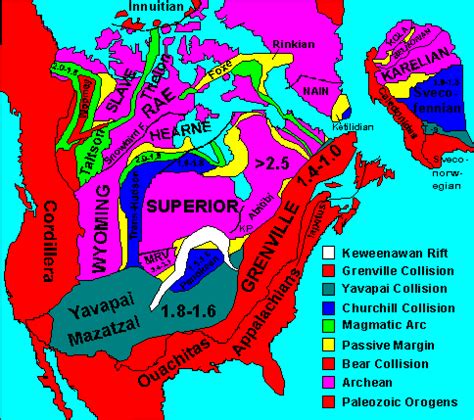 PracticeSurvival.com - Useful Information - North American Craton