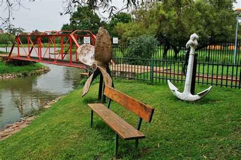 Wooden Bench At Boat Club Free Stock Photo - Public Domain Pictures