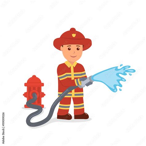 Indian Fireman Clipart Firefighter