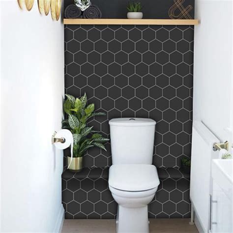 Vinyl Bathroom Wallpaper - Druw House