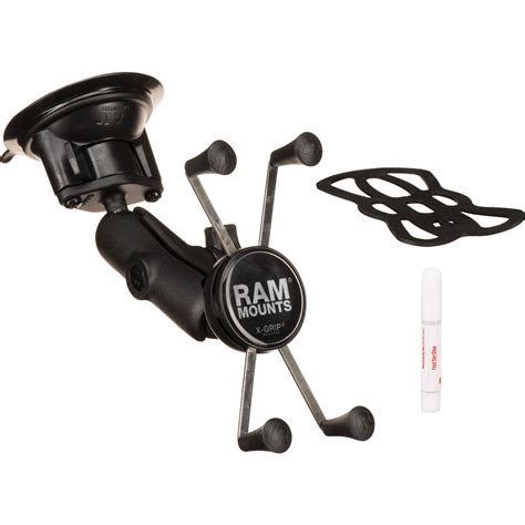 RAM MOUNTS RAM Twist Lock Suction Cup Mount RAM-B-166-UN10U B&H