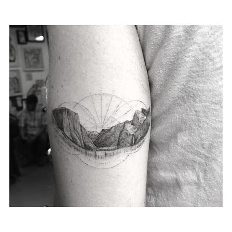 Mini Yosemite tattoo by Dr. Woo | Tattoos, Picture tattoos, Elephant tattoos