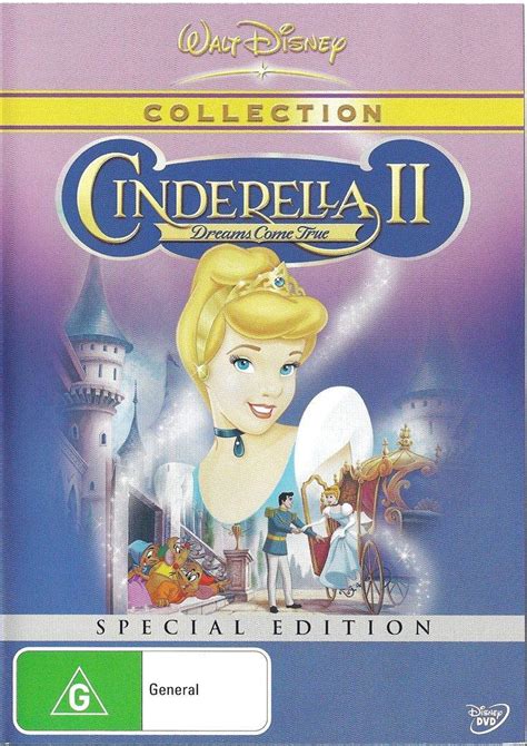 Cinderella 2: Dreams Come True (DVD, 2005, 1 Disc) As New Condition